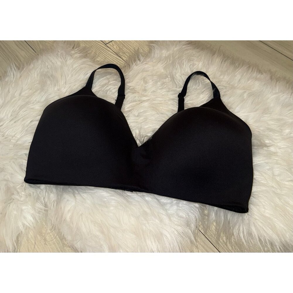 Calvin Klein QP2101S Lightly Lined Wire Free Lounge T-Shirt Bra Womens XL Black